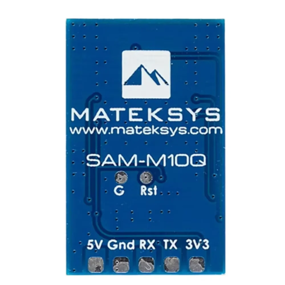 Vente en gros Matek Mateksys SAM-M10Q GNSS Module d'antenne GNSS ultra-faible puissance pour une intégration facile GPS GLONASS Galileo